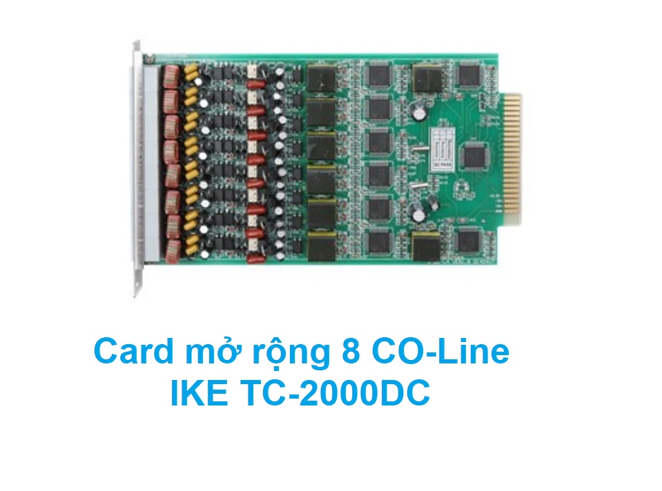 Card 8 CO-Line IKE TC-2000DC-8(CO)